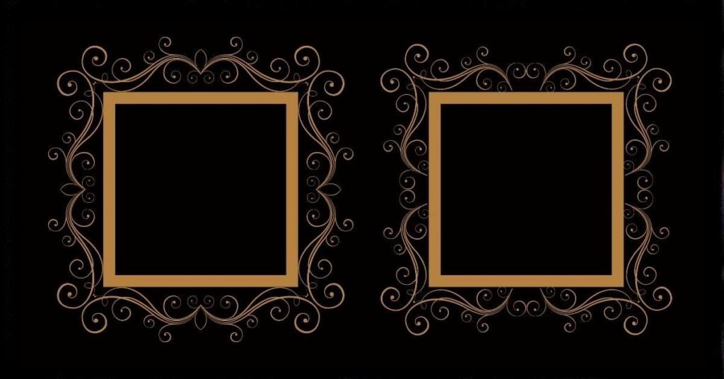 decorative picture frames