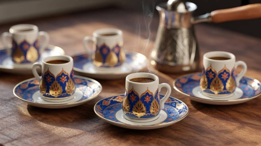 Turkish Ceramics, Pottery, and Coffee Cup Sets