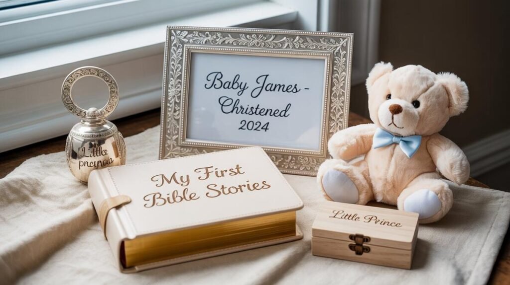 Personalized Christening Gifts for Boys