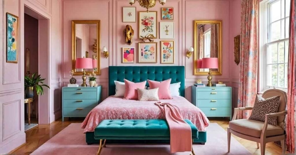 bedroom wall artwork