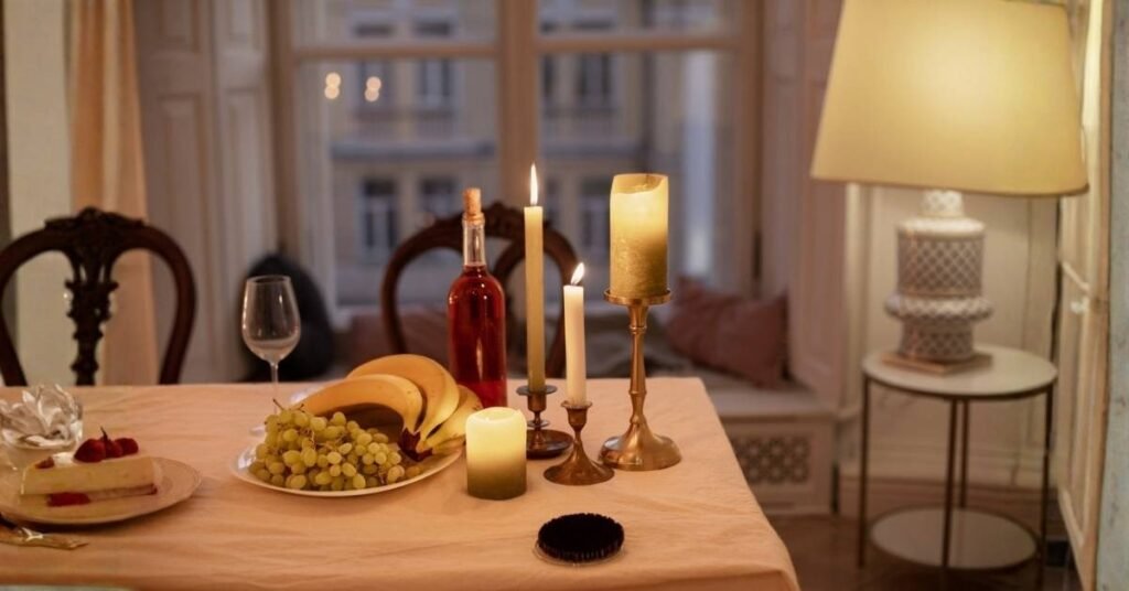 gold candle holders