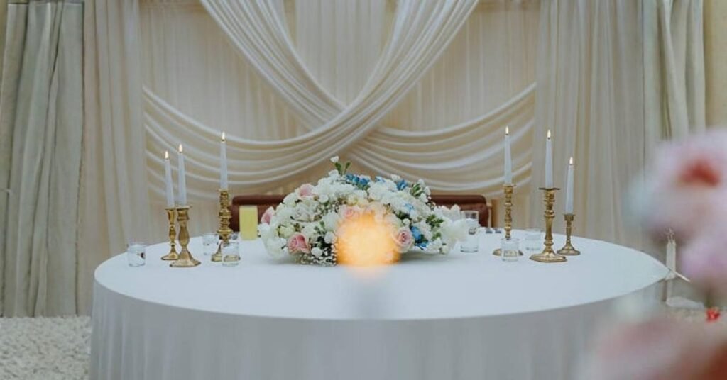 gold candle holders
