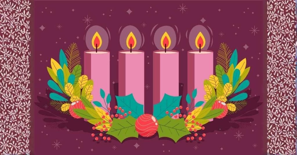 advent wreath candles