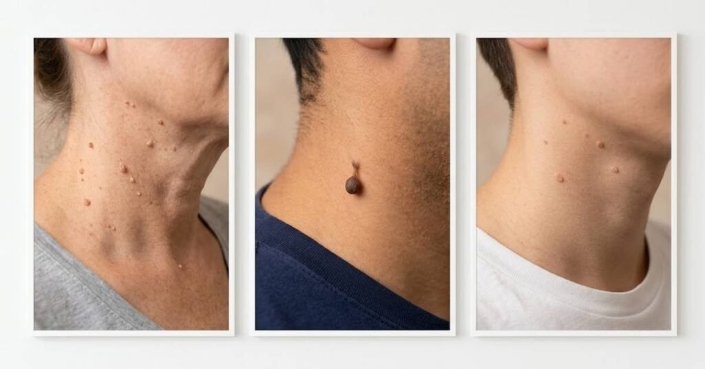 Skin Tags on Neck