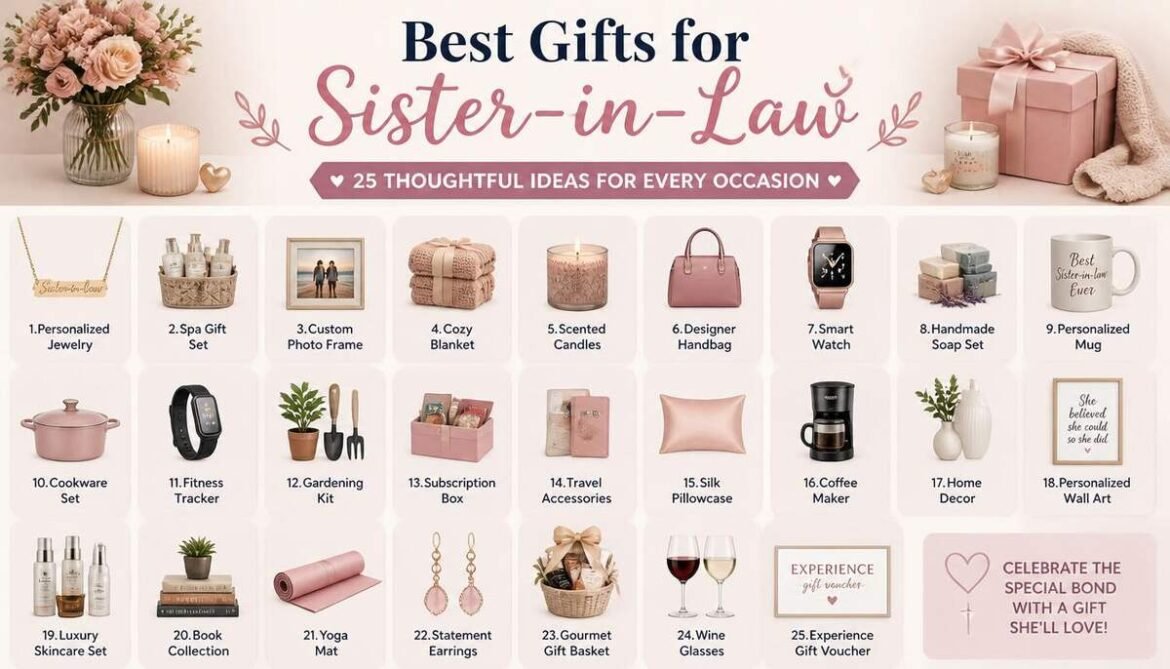 Best Gifts for Sister-in-Law