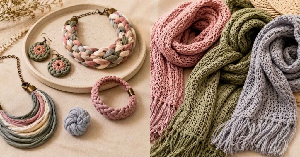 T Shirt Yarn Projects
