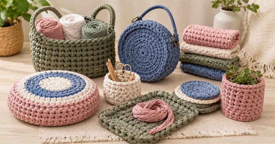T Shirt Yarn Projects