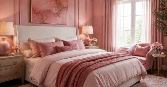 Pink Bedroom Decor