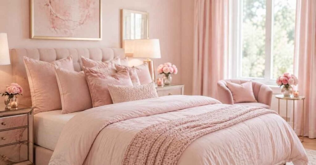 Pink Bedroom Decor