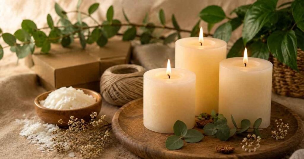 Candle Natural Wax